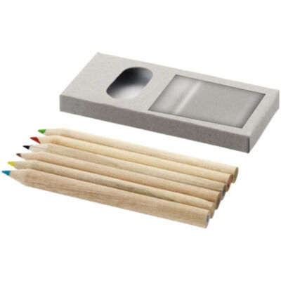 Set de 6 lápices de colores "Ayola" Set de 6 lápices de colores "Ayola"