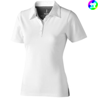 Polo de manga corta elástico para mujer "Markham" Polo de manga corta elástico para mujer "Markham"