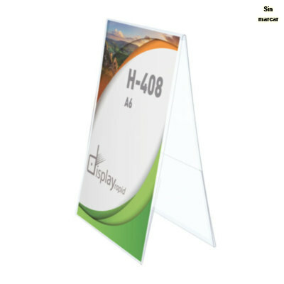 PORTAGRAFICA PVC DUO VERTICAL A6 