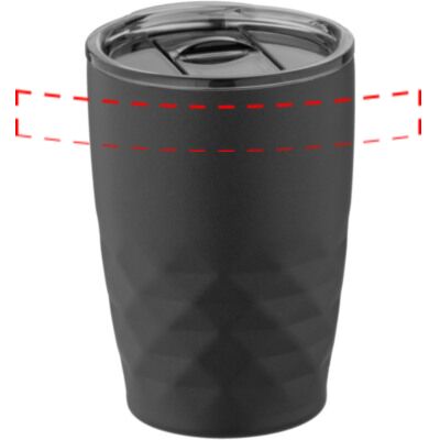 Vaso isotérmico de 350 ml con aislamiento de cobre al vacío "Geo" Vaso isotérmico de 350 ml con aislamiento de cobre al vacío "Geo"