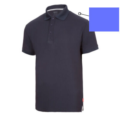 POLO 100% POLIÉSTER MC HOMBRE
