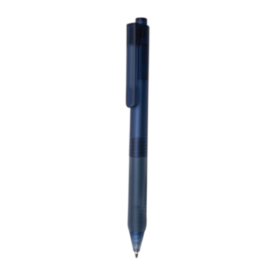 Bolígrafo mate X9 con empuñadura de silicona Bolígrafo mate X9 con empuñadura de silicona
