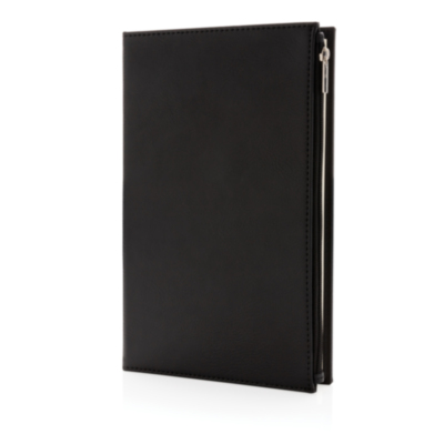 Libreta A5 de PU con cremallera Libreta A5 de PU con cremallera