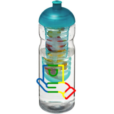 H2O Active® Base Bidón deportivo e infusor con Tapa Dome de 650 ml