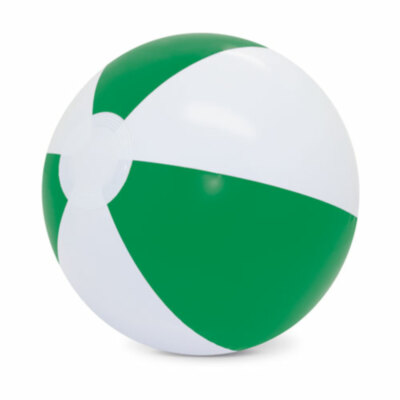 BALON DE PLAYA BLANCO/VERDE "BALEAR"